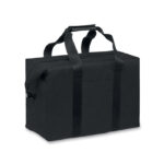 Kühltasche 300D RPET 37L Schwarz als Werbeartikel mit Logodruck