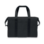 Kühltasche 300D RPET 37L Schwarz, Seitenansicht