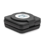 3in1 faltbare Ladestation mit markiertem Druckbereich für Ihr Logo