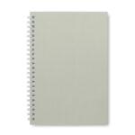 DIN A5 Notizbuch Karton Braun, Seitenansicht