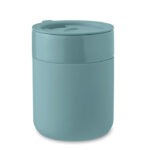 Keramikbecher 330 ml Blau als Werbeartikel mit Logodruck
