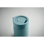 Keramikbecher 330 ml Blau, Detailaufnahme des Materials
