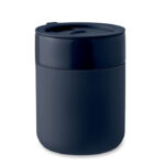 Keramikbecher 330 ml Blau als Werbeartikel mit Logodruck