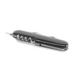 Multi-Tool-Taschenmesser Schwarz, Seitenansicht