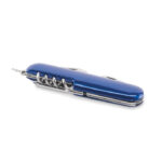 Multi-Tool-Taschenmesser Blau, Seitenansicht