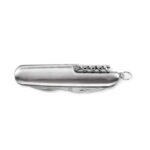 Multi-Tool-Taschenmesser Silber von oben