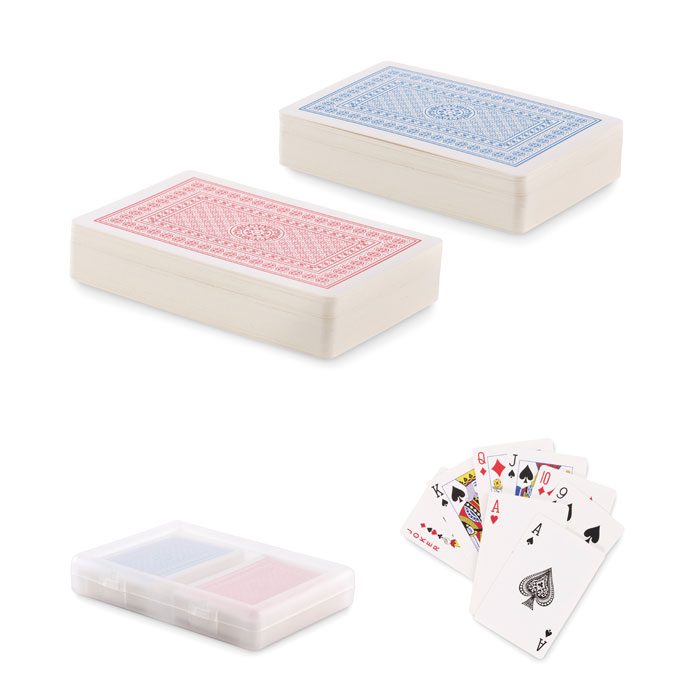 Klassisches Spielkarten-Set Klassisches Spielkarten-Set als Werbeartikel mit Logodruck