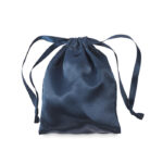 Schlafmaske Polyester Blau, Rückansicht
