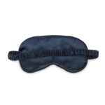 Schlafmaske Polyester Blau von oben