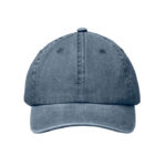 Baseball Kappe 6 Panels Blau, Seitenansicht