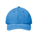 Baseball Kappe 6 Panels Blau, Seitenansicht