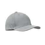 Performance Kappe 5 Panels Grau als Werbeartikel mit Logodruck