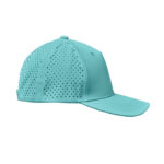 Performance Kappe 5 Panels Blau, Detailaufnahme des Materials