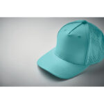 Performance Kappe 5 Panels Blau, Seitenansicht