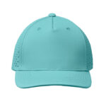 Performance Kappe 5 Panels Blau von oben