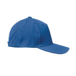 Performance Kappe 5 Panels Blau, Detailaufnahme des Materials