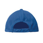 Performance Kappe 5 Panels Blau, geöffnet dargestellt