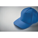Performance Kappe 5 Panels Blau, Seitenansicht