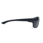 Sport-Sonnenbrille UV400 Schwarz, Rückansicht