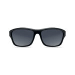 Sport-Sonnenbrille UV400 Schwarz von oben