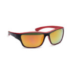 Sport-Sonnenbrille UV400 Rot als Werbeartikel mit Logodruck