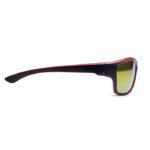 Sport-Sonnenbrille UV400 Rot, Rückansicht