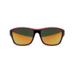 Sport-Sonnenbrille UV400 Rot von oben