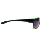 Sport-Sonnenbrille UV400 Gruen, Rückansicht