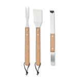 BBQ-Set Eiche von oben