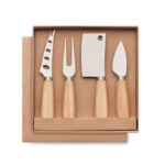 Käsemesser-Set von oben