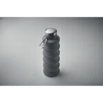 Faltbare Flasche 500ml Grau, Detailaufnahme des Materials