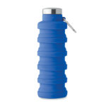 Faltbare Flasche 500ml Blau, Detailaufnahme des Materials