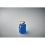 Faltbare Flasche 500ml Blau, Seitenansicht