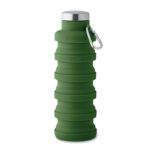 Faltbare Flasche 500ml Gruen als Werbeartikel mit Logodruck