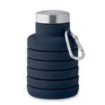 Faltbare Flasche 500ml Blau, Rückansicht