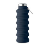 Faltbare Flasche 500ml Blau, Detailaufnahme des Materials