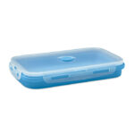 Faltbare Lunchbox 1200ml Blau von oben