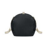 Sport-oder Reisetasche 320g/m² Schwarz, Seitenansicht