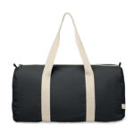 Sport-oder Reisetasche 320g/m² Schwarz von oben