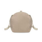 Sport-oder Reisetasche 320g/m² Braun, Seitenansicht