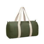 Sport-oder Reisetasche 320g/m² Gruen als Werbeartikel mit Logodruck