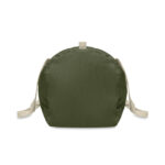 Sport-oder Reisetasche 320g/m² Gruen, Seitenansicht