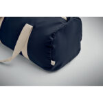 Sport-oder Reisetasche 320g/m² Blau, Detailaufnahme des Materials