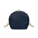 Sport-oder Reisetasche 320g/m² Blau, Seitenansicht