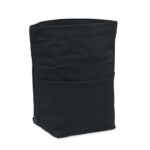 Kühltasche Polycotton Schwarz von oben