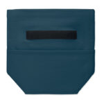 Kühltasche Polycotton Blau, geöffnet dargestellt