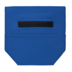 Kühltasche Polycotton Blau, geöffnet dargestellt