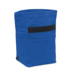 Kühltasche Polycotton Blau von oben