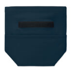 Kühltasche Polycotton Blau, geöffnet dargestellt