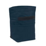 Kühltasche Polycotton Blau von oben